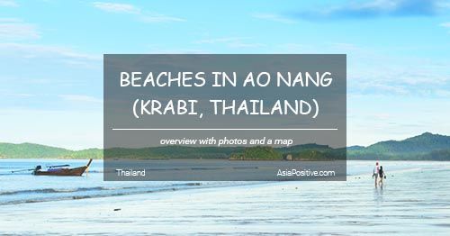 Beaches in Ao Nang (Krabi, Thailand)