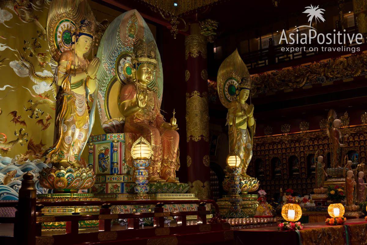 Храм зуба Будды в Китайском квартале Сингапура