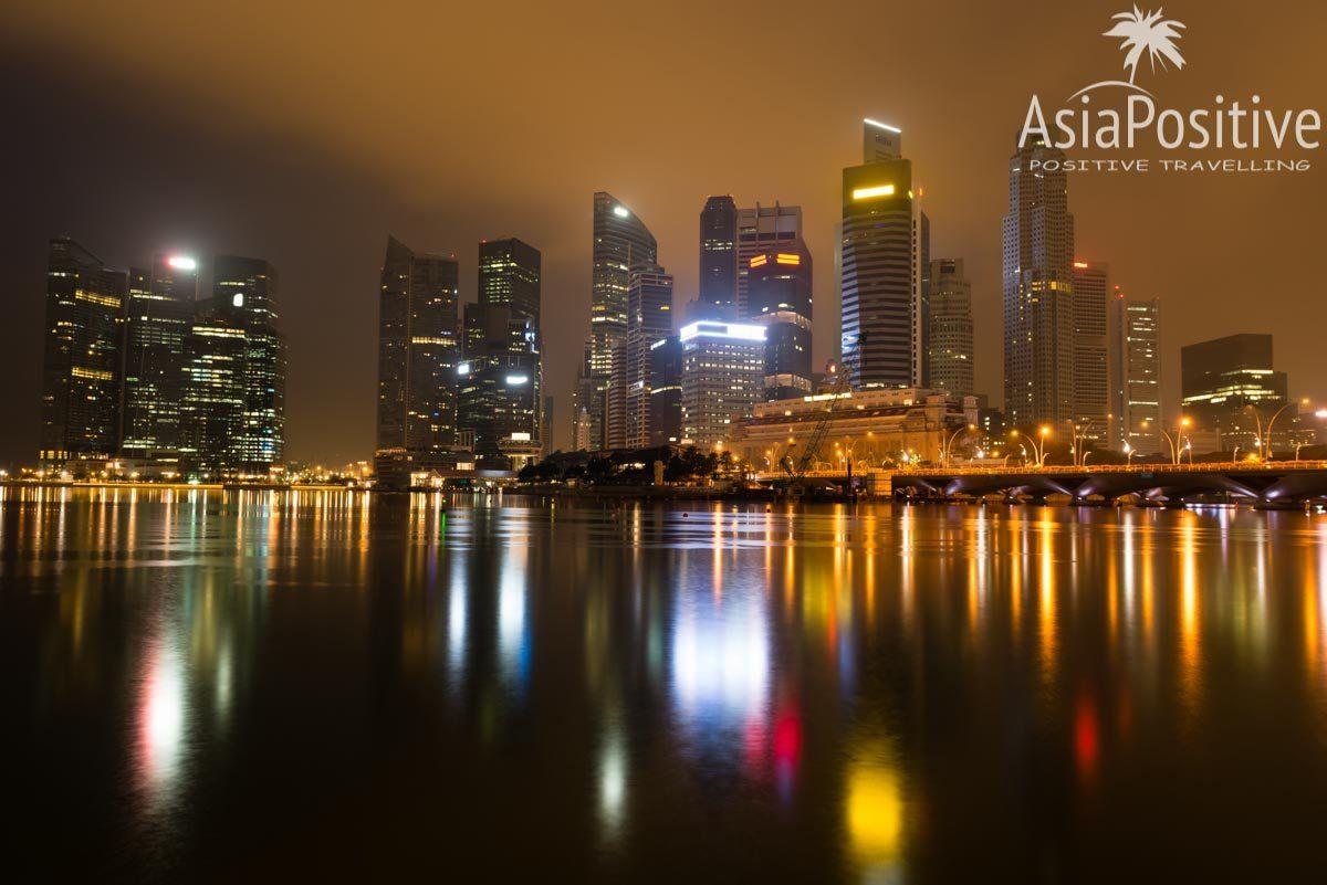 Финансовый и бизнес центр Сингапура на набережной Марина Бэй | Лучшая книга об истории успеха Сингапура