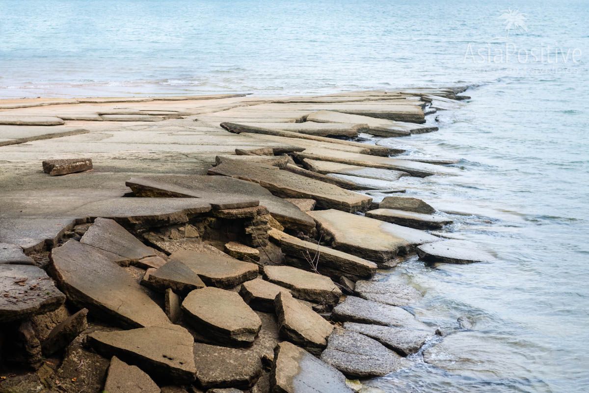 Геологическая достопримечательность возле Ао Нанга - пляж с ископаемыми ракушками | Ао Нанг (Краби) - что посмотреть