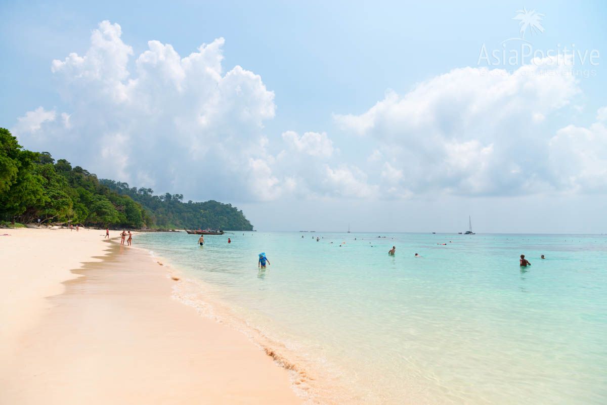 Пляж на острове Ко Рок (Ko Rok) | Острова и пляжи Краби: маршрут на 2 недели | Таиланд с AsiaPositive.com