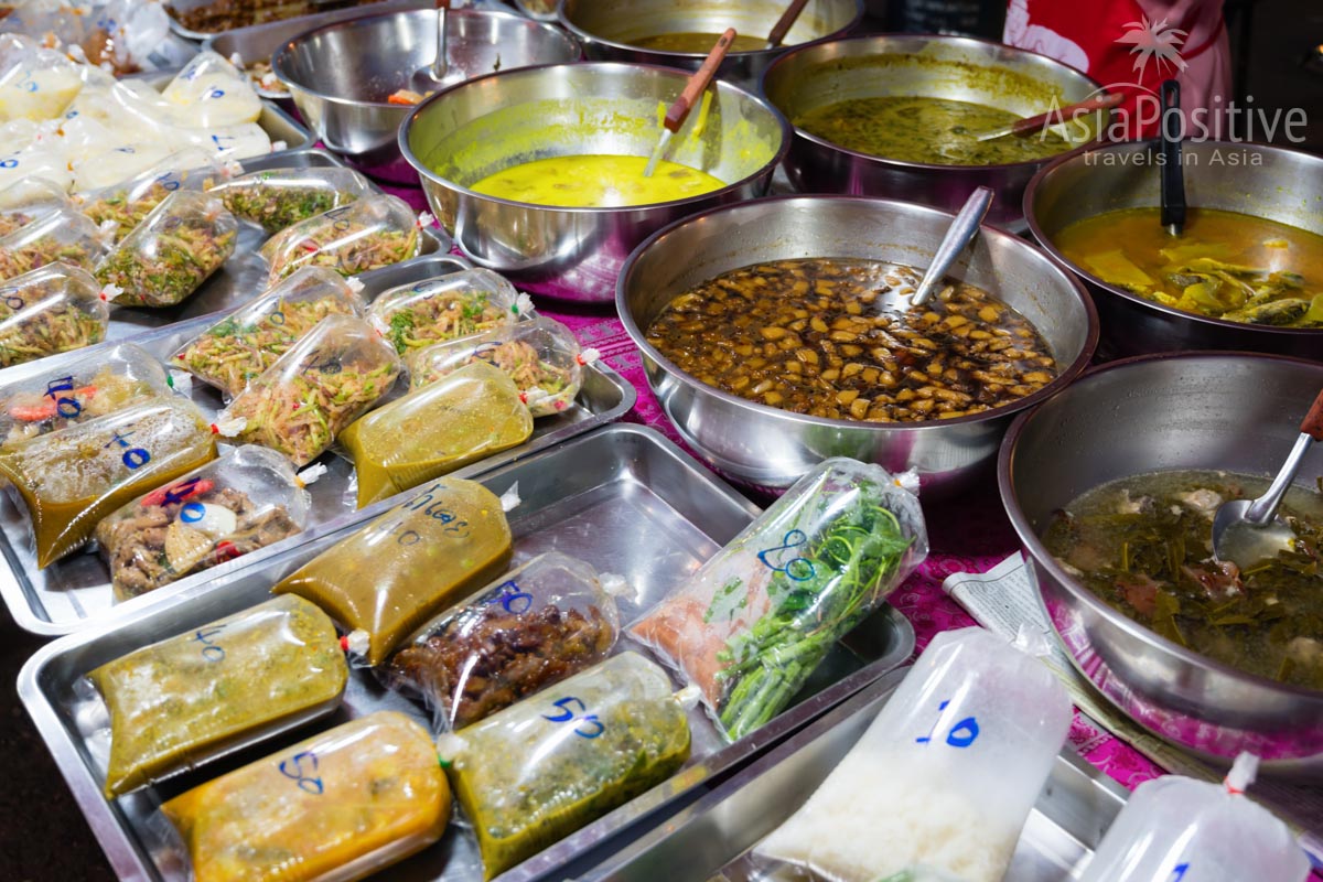Недорогая еда на тайском рынке | Пхукет, Таиланд | Путешествия AsiaPositive.com