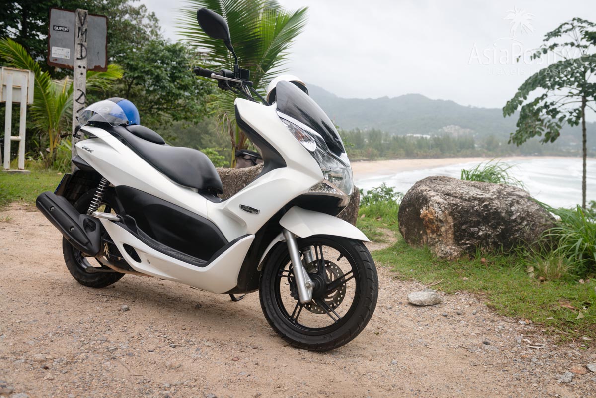 Удобный транспорт для 2 взрослых - мопед Honda PCX | Транспорт в Таиланде | Путешествия с AsiaPositive.com