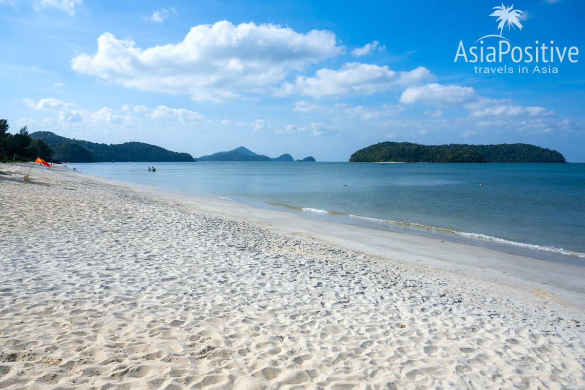 Пляж Пантаи Тенгах (Pantai Tengah), Лангкави, Малайзия 