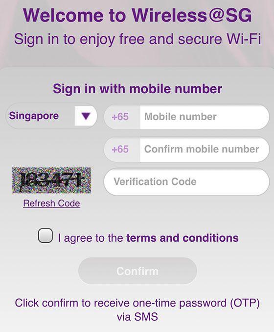 Регистрация в сети Wireless@SG | Где можно найти бесплатный Wi-Fi в Сингапуре и как к нему подключаться, как купить сим-карту с быстрым 4G интернетом и сколько она стоит. | Интернет в Сингапуре | Путешествия по Азии c AsiaPositive.com