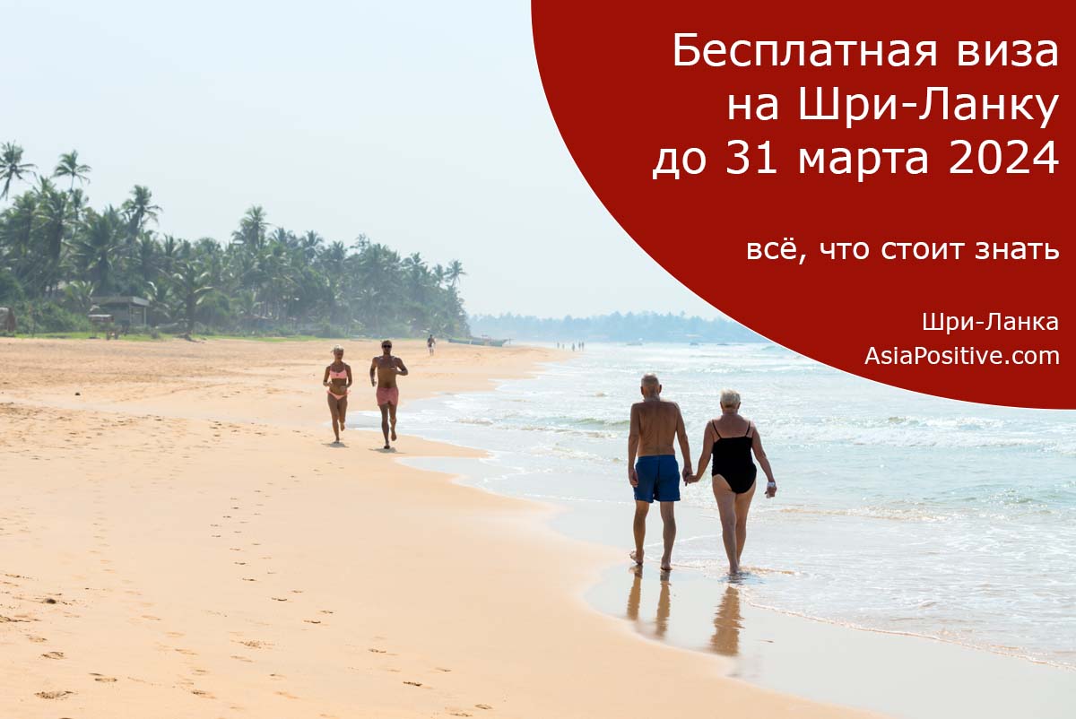 Бесплатная виза на Шри-Ланку для россиян 2023 - 2024 год
