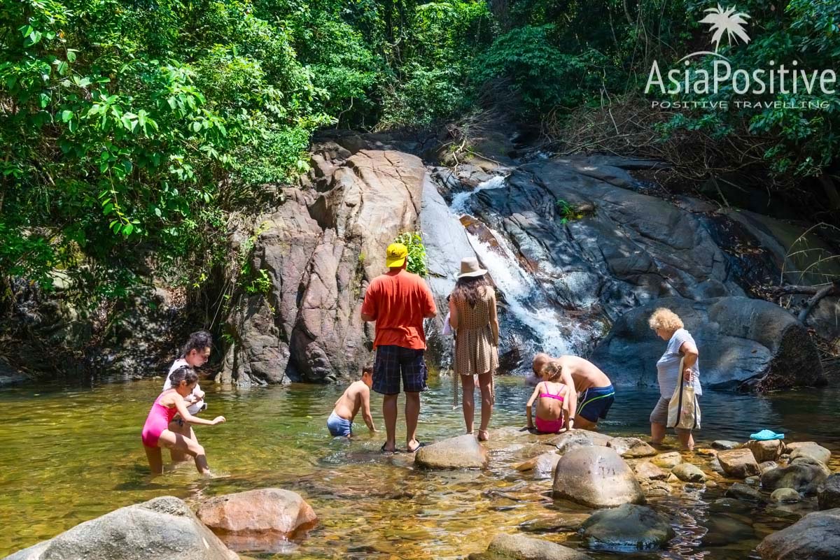 Водопад для купания | Экскурсия с Пхукета в Као Лак | Таиланд с AsiaPositive.com