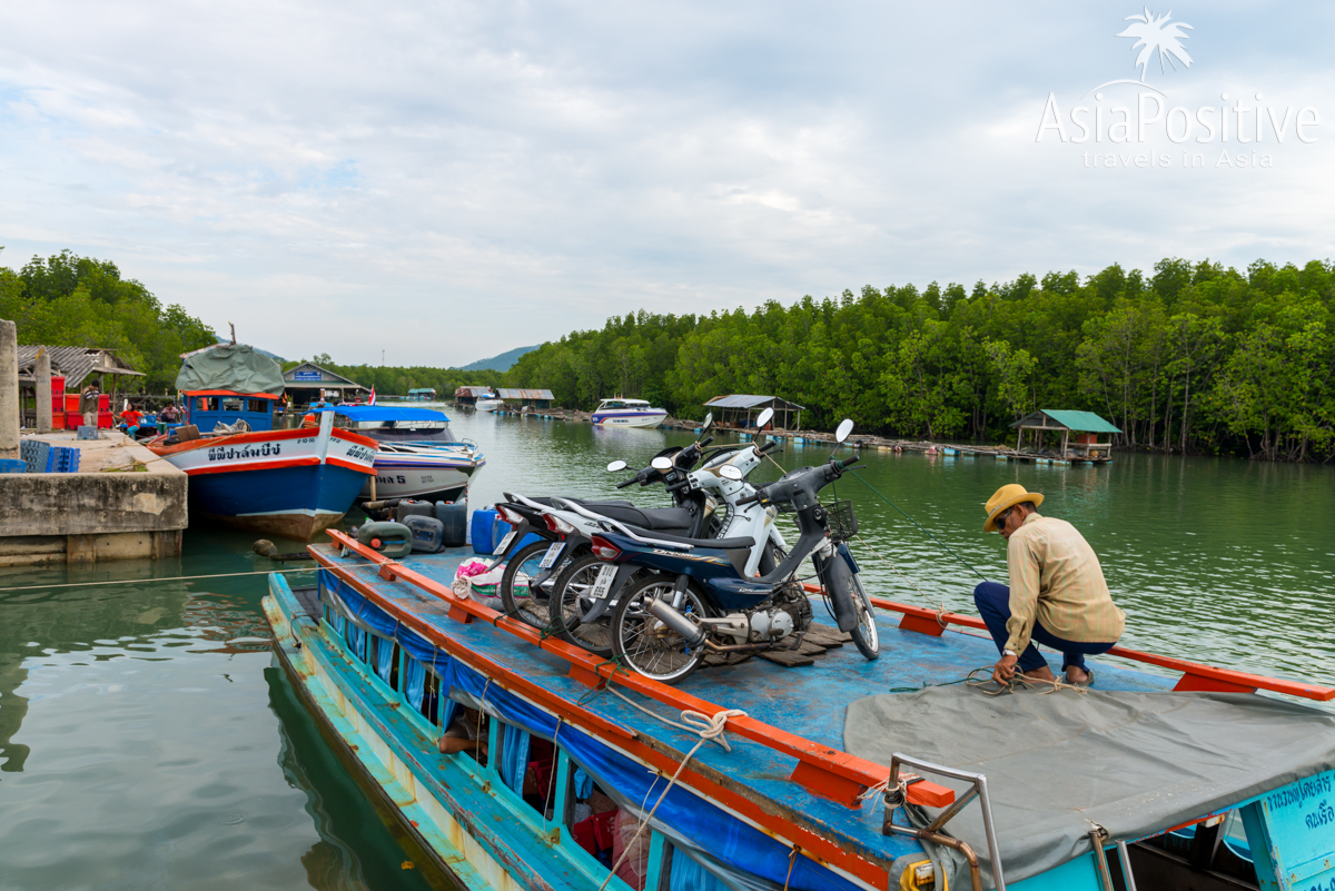 You can take your motorbikes from Phuket to Koh Yao Noi on the ferry