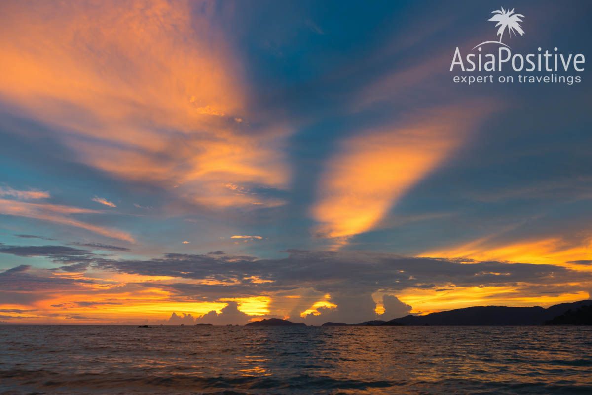 Закат на пляже Сансет (Sunset beach) | 7 причин поехать на остров Ко Липе | Эксперт по путешествиям AsiaPositive.com