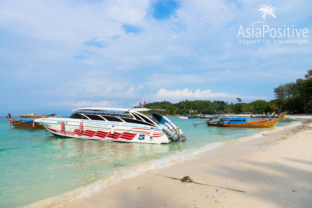 Скоростной катер компании Satun Pakbara Speed Boat Club |Все варианты транспорта, чтобы добраться с Пхукета на остров Ланта с ценами, фото и расписанием. | Путешествия по Азии AsiaPositive.com