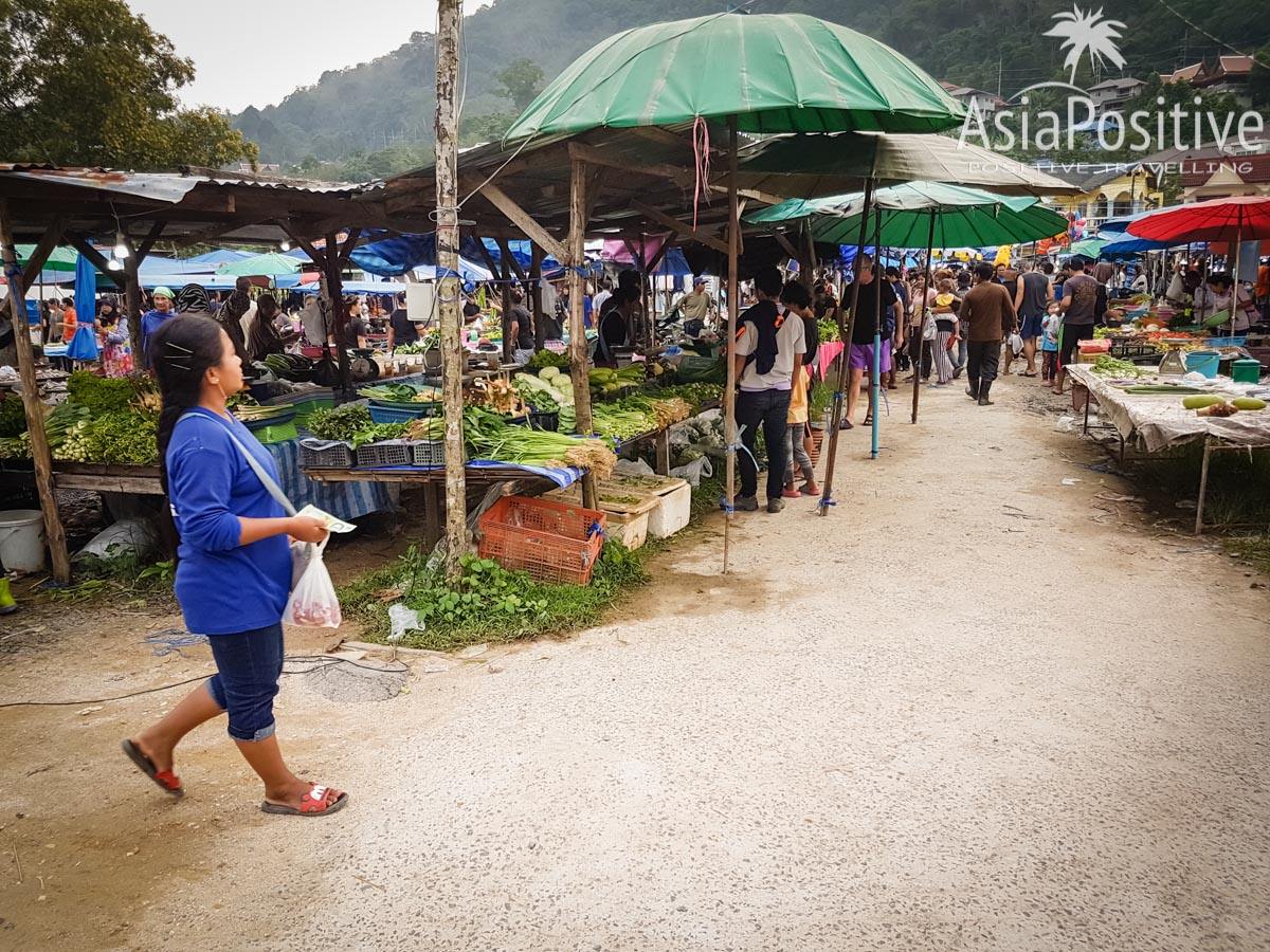 Рынки Пхукета: где и как покупать свежие морепродукты, и фрукты | Ряды торговцев делятся на зоны: рыбная, мясная, овощная, зона готовой еды
