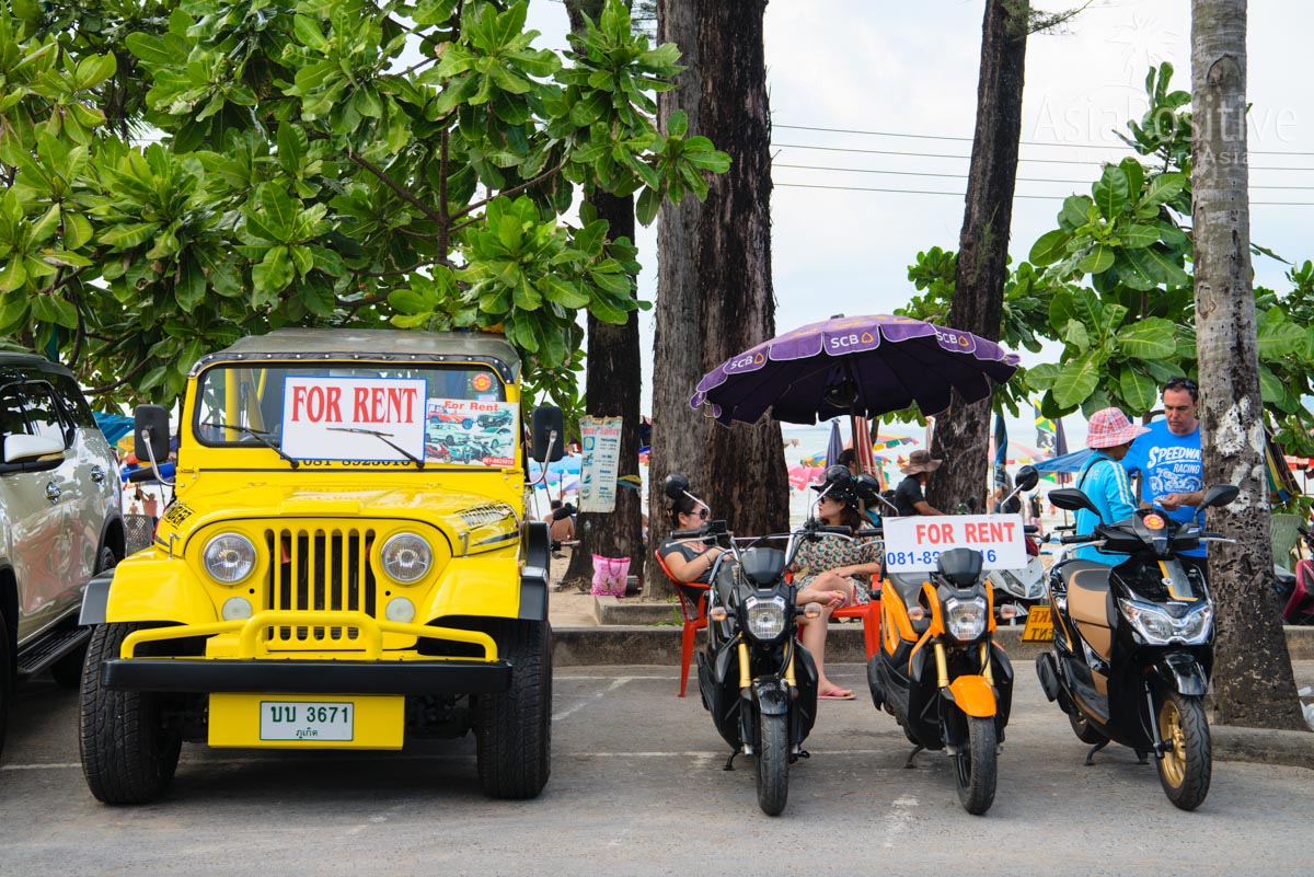 Phuket Street Car Rental Agency | Thailand | Travel AsiaPositive.com