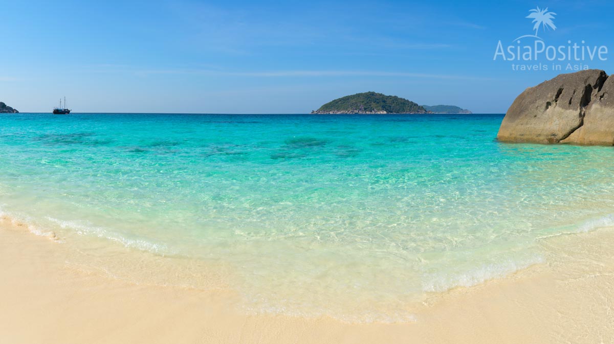 Симиланы - райские острова Таиланда благодаря красивым пляжам и морю