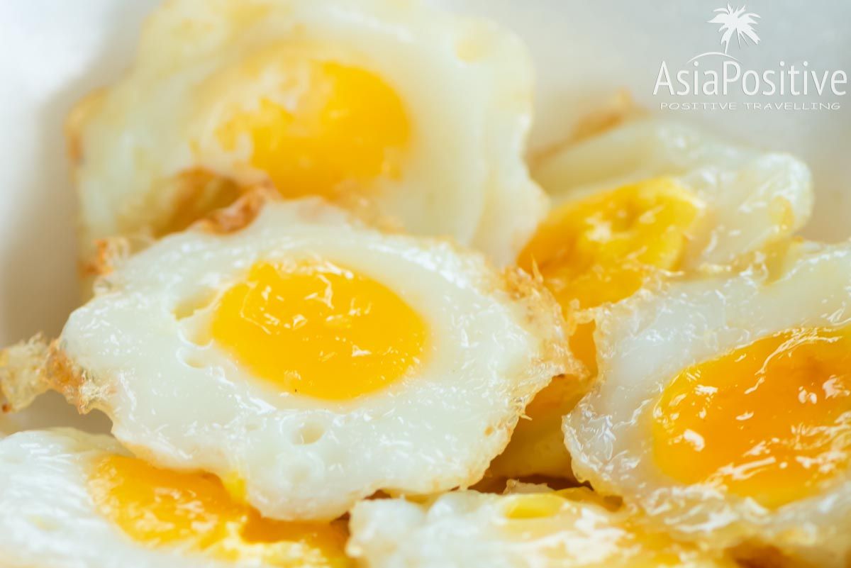 Жареные перепелиные яйца | Самая вкусная тайская еда