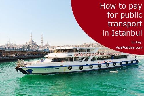 How to pay for public transport in Istanbul