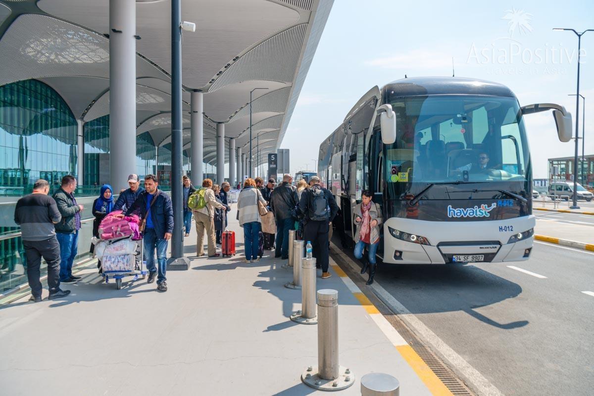 Buses from New Airport to Istanbul