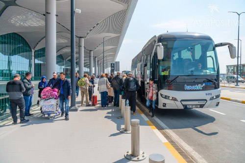 Buses from New Airport to Istanbul 