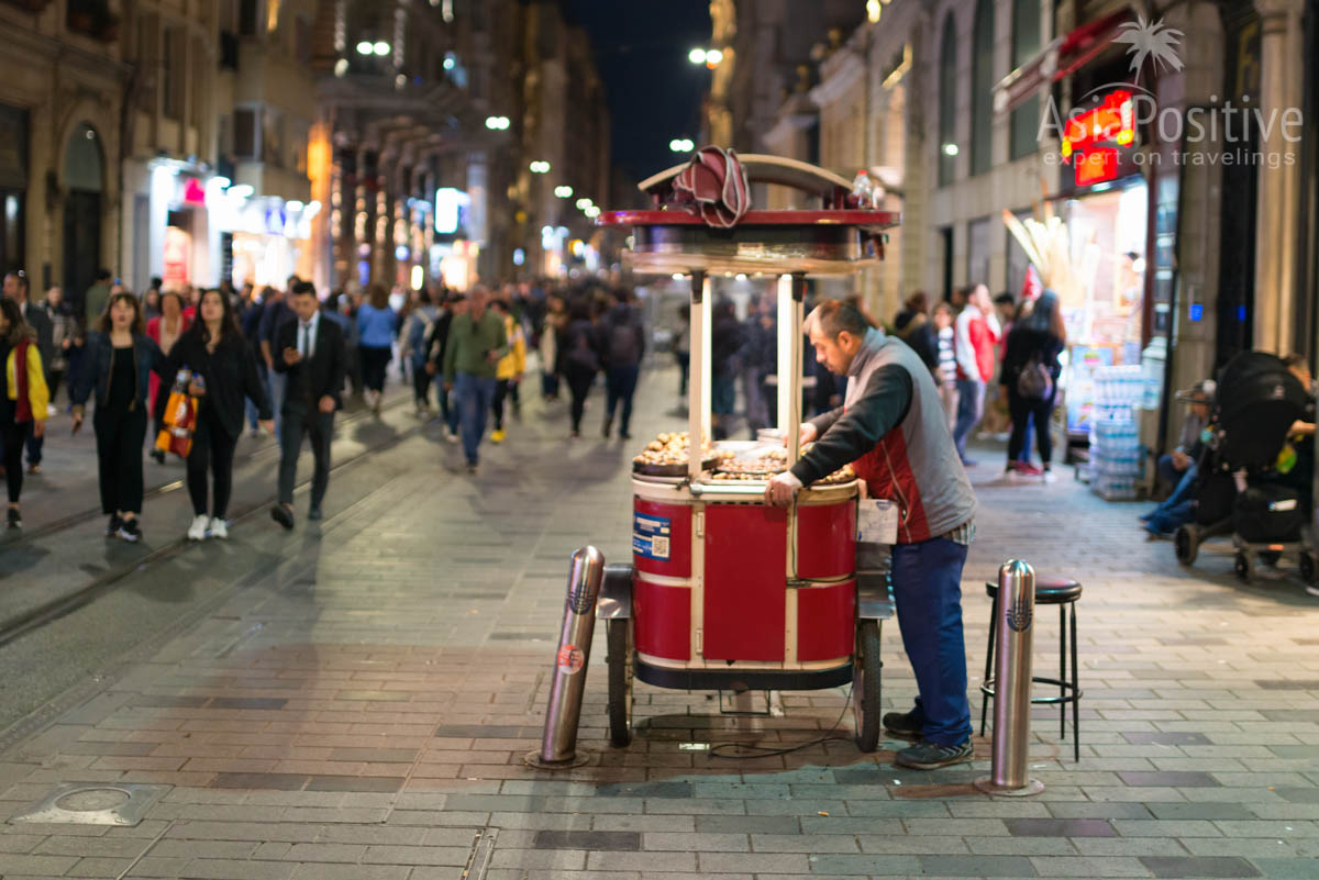 Beyoglu area is full of life at evenings and nights