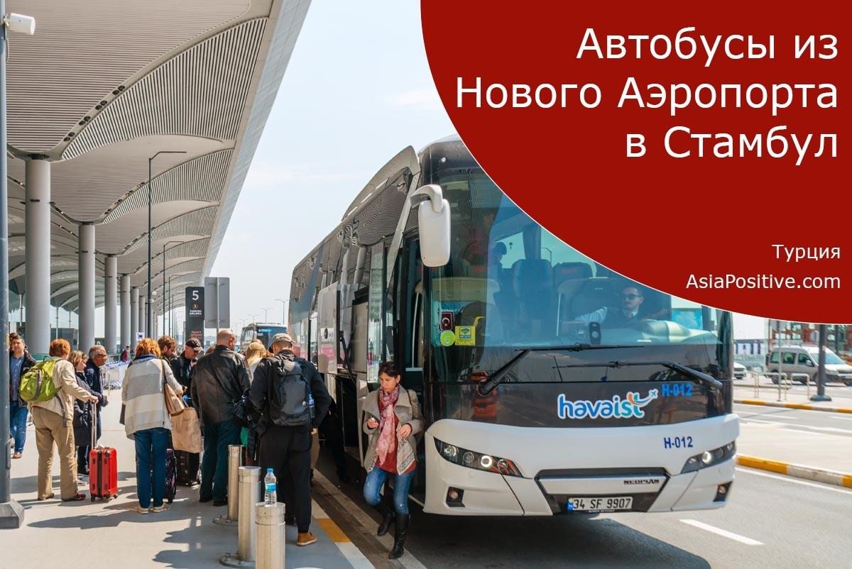 Автобусы из Нового Аэропорта в Стамбул и обратно | Турция | Путешествия с AsiaPositive.com